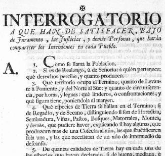Leer la presentación del Interrogatorio