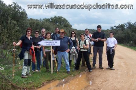 Amigos de Villaescusa de Palositos llegando desde Salmerón por la Ruta de la Lana
del Camino de Santiago